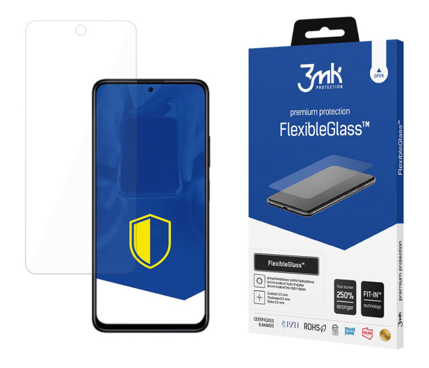 3MK Szkło ochronne FlexibleGlass do Xiaomi Redmi Note 11s/11 4G - 726010 - zdjęcie